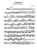 Concerto for Arpeggione and Orchestra - Arpeggione Part in Concert Pitch